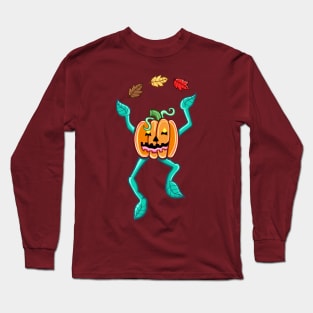 Dancing Jack-O-Lantern Long Sleeve T-Shirt